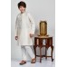 Cream Indian Kids Wedding Kurta Pajama