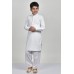 White Kids Kurta Shalwar