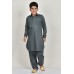 Grey Kids Casual Shalwar Kameez Suit