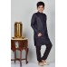 Black Baby Boys Party Wear Kurta Pajama
