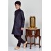 Black Baby Boys Party Wear Kurta Pajama