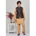 Black Indian Boys Festive Waistcoat