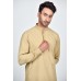 Fawn Indian Desi Men's Casual Kurta Trouser Set