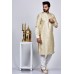 Gold Indian Mens Fancy Wedding Kurta Pajama