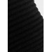 Mens Black Designer Ribbed Jumper