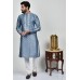 Grey Indian Readymade Fancy Kurta Pajama for Men