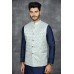 Light Grey Waistcoat Formal Mens Wear