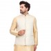 Light Gold Eastern Waistcoat for Men