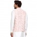 Pink Floral Embroidered Men’s Waistcoat