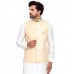 Cream Brocade Style Wedding Waistcoat