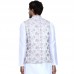 Light Purple Embroidered Ethnic Waistcoat